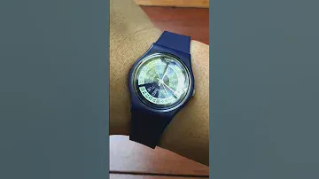 🕰 Swatch N-IGMA NAVY #Swatch #Swatchthailand #Bearmwatch