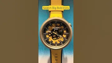 Swatch Big Bold Irony Watch Collection | New watches in Swatch Store
