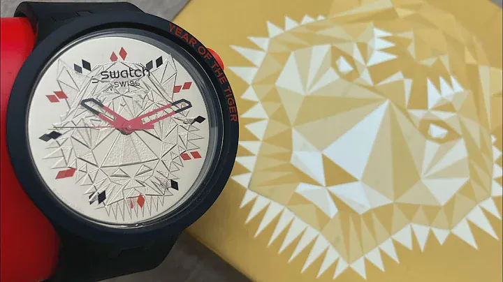 Swatch Big Bold Bioceramic Tiger Power 2022 Watch SB03Z102 (Unboxing) @UnboxWatches