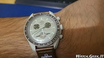 Omega X Swatch Unboxing MoonSwatch Saturn Bioceramic Speedmaster SO33T100