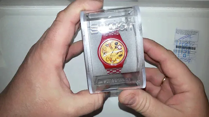 Часы SWATCH SSH25 распаковка