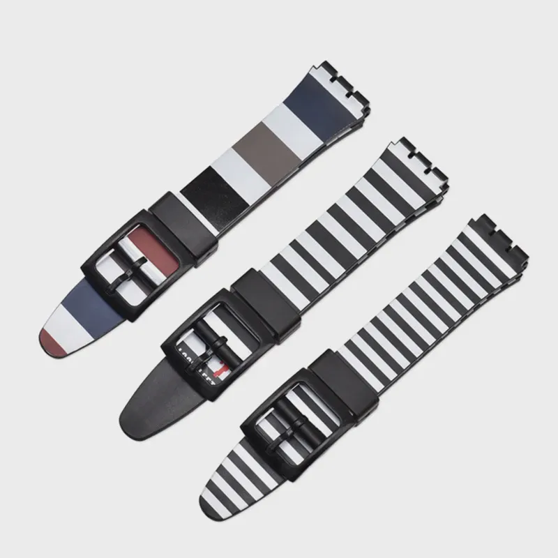 Ремешок для часов Swatch, силиконовый, водонепроницаемый, резиновый, 161719 мм (art.: 3a352cd6e29)-1
