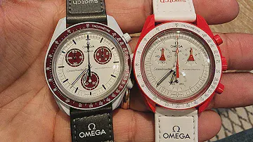 OMEGA x SWATCH #moonswatch unboxing. Mission to Pluto and Mission to Mars