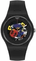 SWATCH BLACK LACQUERED AGAIN, артикул SO29B107