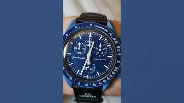 Omega Swatch Neptune MoonSwatch First Discontinued Release Nato March 26 Release