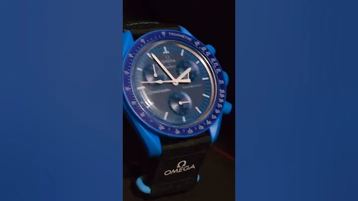 Omega X Swatch - Mission to Neptune Bioceramic watch