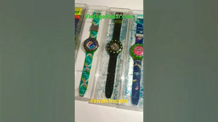 Vintage Swatch Scuba 200 Watches | Swatch Watch 80s and 90s