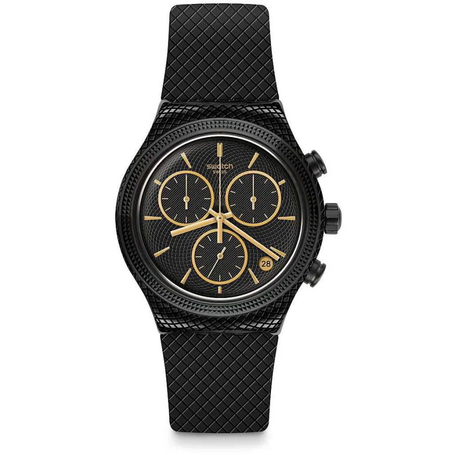 watch chronograph unisex Swatch Essentials YVB408-3
