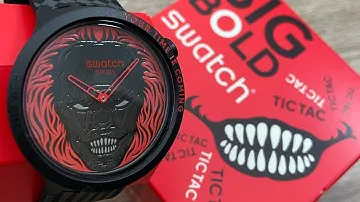 Swatch Halloween Capsule Your Time Is Coming SB01B128 (Unboxing) @UnboxWatches