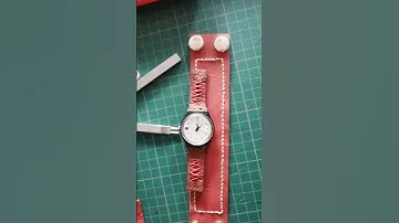 leather bracelet swatch classic