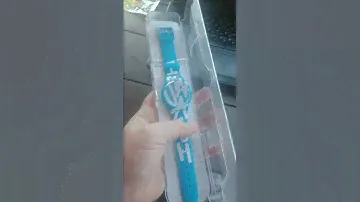 Новые часы swatch (не б/у) бирюзовые / голубые