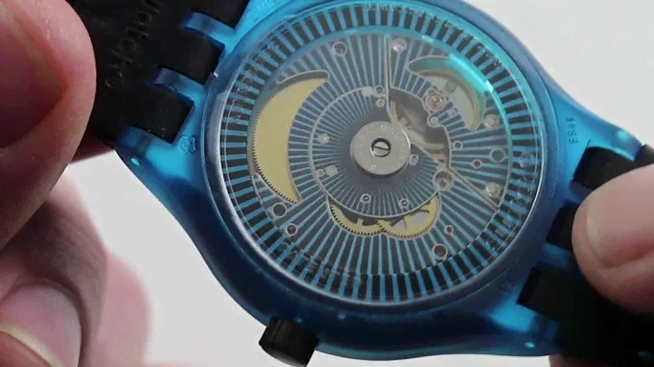 Robo Chrono: Swatch Sistem51 Sistem Blue: витрина и перспектива