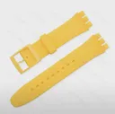 Ремешок для часов swatch - silicone - Yellow