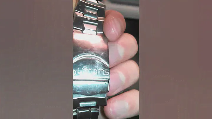 Swatch Irony stainless steel water resistant watch