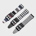 Ремешок для часов Swatch, силиконовый, водонепроницаемый, резиновый, 161719 мм (art.: 3a352cd6e29)