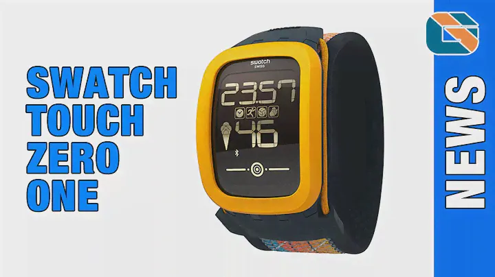 Анонсированы умные часы Swatch Touch Zero One #Swatch