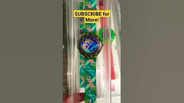 Swatch Scuba Watches 90s and 80s| Vintage Swatch Scuba Watch Collection