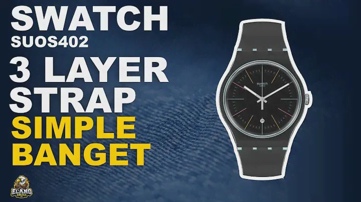 SWATCH SUOS402 : JAM SWATCH 3 LAYER STRAP SIMPLE BANGET (2022)