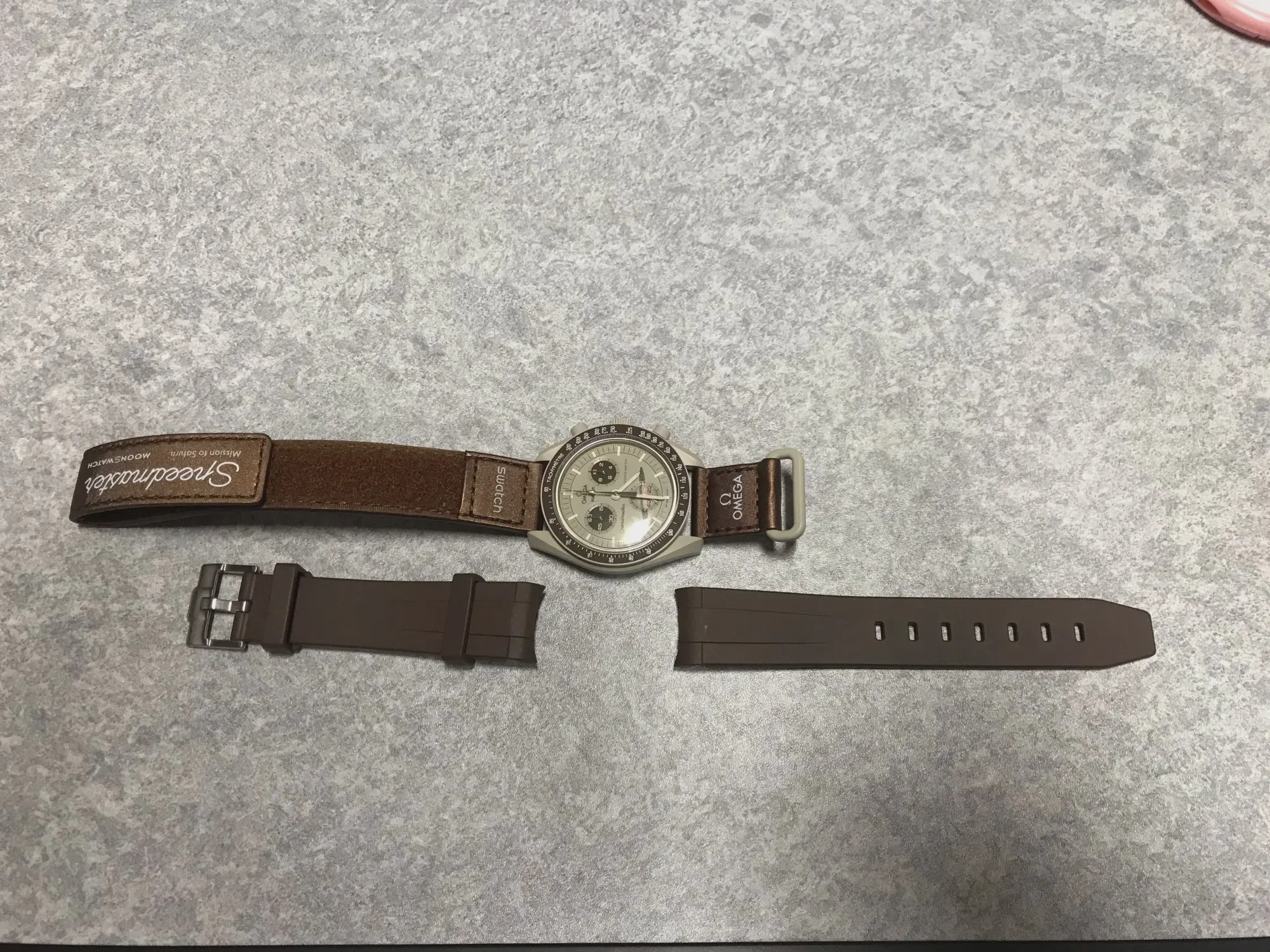 🛍 Ремешок для часов Swatch Omega Speedmaster, спортивный мягкий браслет с изогнутым концом для мужчин и женщин, 20 мм-4